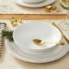 12 Piece Stoneware Dinnerware Set