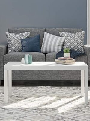 Modern Coffee Table with Lightweight Construction and Durable Finish