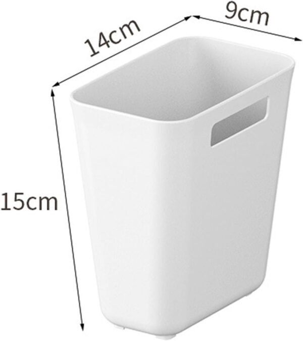 Topyond Adhesive Wall Mounted Organizer, Compact Floating Shelf for No Drilling, Pen, Remote Controller, Cellphone Holder, Wall Storage for Home, Office