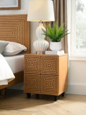 Faux Plant Indoor in Ceramic Pot 13" Artificial Potted Fern Fake House Plants for Desk Office Bathroom Garden Decoration