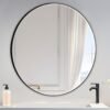 Hollywood Bathroom Mirror 12"*16", Framed Lighted Bathroom Vanity Mirror, Wall Mounted, Dimmable LED Mirror for Bathroom,Gold