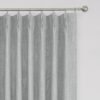 Natural Full Blackout Curtains Linen Blended Darkening Window Curtains 84 inch for Living Room Bedroom Thermal Insulated Pinch Pleat Drapes with Hooks 2 Panel 40"Wx84"L