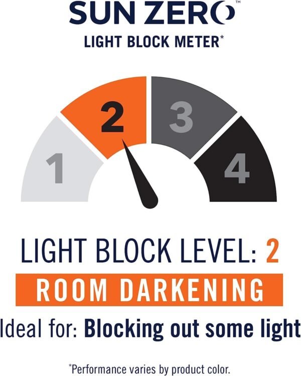 Energy Efficient Grommet Curtain Panel, 40" x 84", Mineral