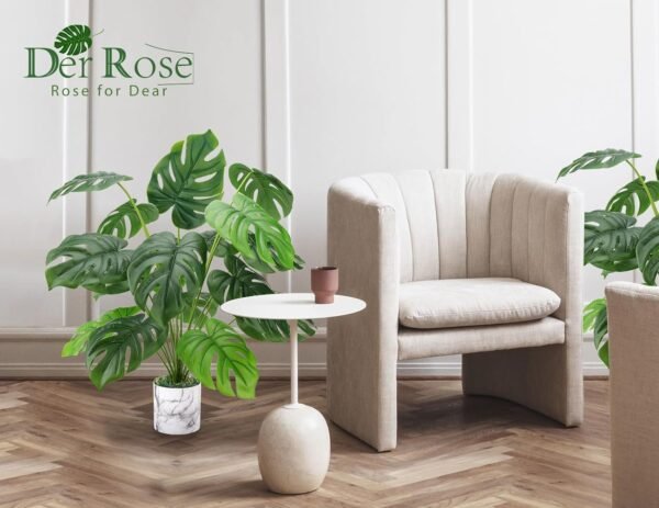 28" Fake Plants Tall Artificial Faux Plants in Pot for Home Farmhouse Bedroom Living Room Decor Indoor