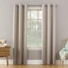 Energy Efficient Grommet Curtain Panel, 40" x 84", Mineral