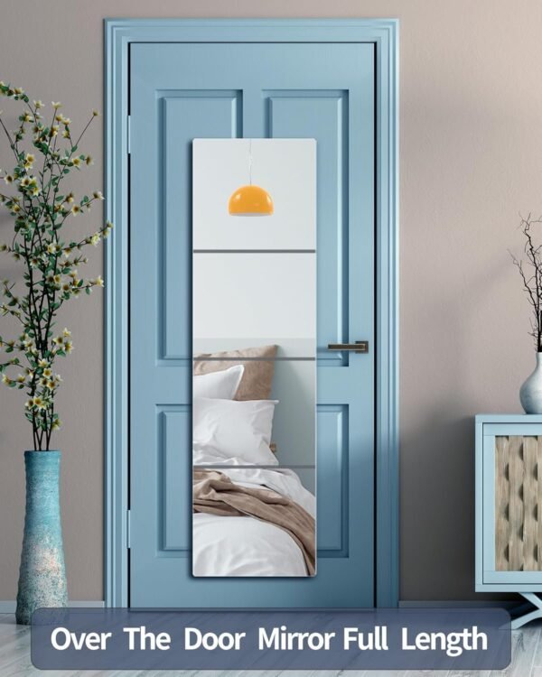 Wall Mirrors for Bedroom Door,Unbreakable Full Length Wall Mirror Tiles,shatterproof Mirror for Kids 4 Pack 10" x10,Workout for Home Gym Body,Closet Mirror Wall,Home Gym Mirror