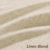 Linen Curtains 108 Inch Length for Living Room Bedroom 2 Panels Set Rod Pocket Light Filtering Semi Sheer Window Curtains 40 Inch Width Boho Farmhouse Linen Drapes Flax Beige Linen, W40xL108