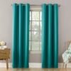 Energy Efficient Grommet Curtain Panel, 40" x 84", Mineral