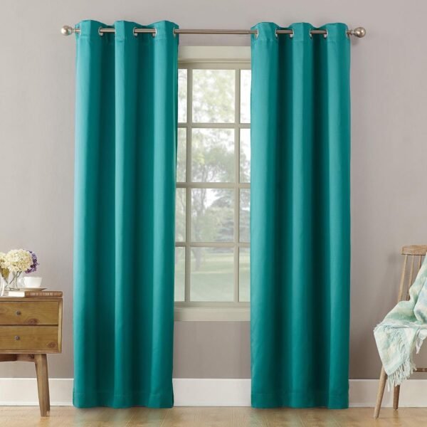 Energy Efficient Grommet Curtain Panel, 40" x 84", Mineral