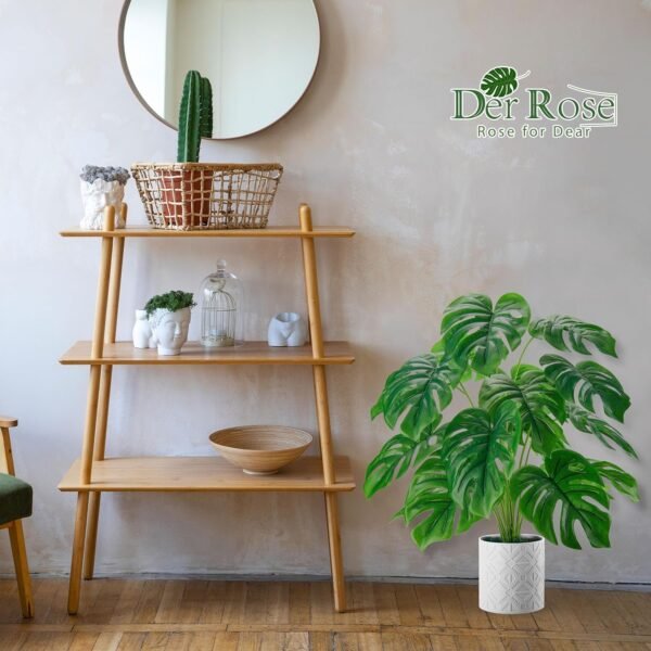 28'' Fake Plants Large Artificial Plants Tall Faux Plants Indoor for Home Farmhouse Bedroom Living Room Decor