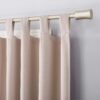 Energy Saving Blackout Tab Top Curtain Panel, 40" x 84", Blush Pink