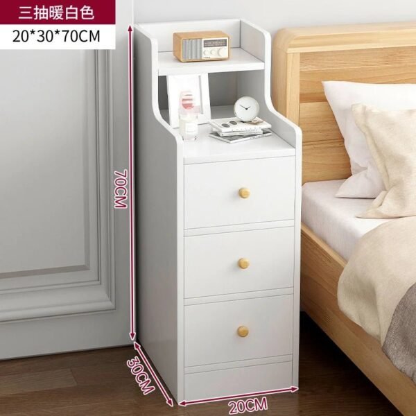 Bedroom Frames Bedside Tables Mobile Storage Computer Pc Night Table Coffee Living Room Tv  Mesita De Noche Furniture ZY50CT