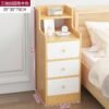 Bedroom Frames Bedside Tables Mobile Storage Computer Pc Night Table Coffee Living Room Tv  Mesita De Noche Furniture ZY50CT
