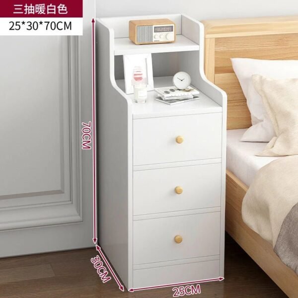Bedroom Frames Bedside Tables Mobile Storage Computer Pc Night Table Coffee Living Room Tv  Mesita De Noche Furniture ZY50CT