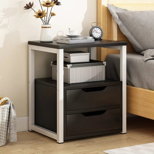 Bedside Table Modern Home Living Room Rack Sofa Side Cabinet Simple Bedroom Bedside with Drawer Storage Small Cabinet