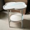 Four Leaf Clover Modern Minimalist Bedroom Sofa Edge Cabinet Bedside Table Cream Style Table Storage Table Small Coffee Table