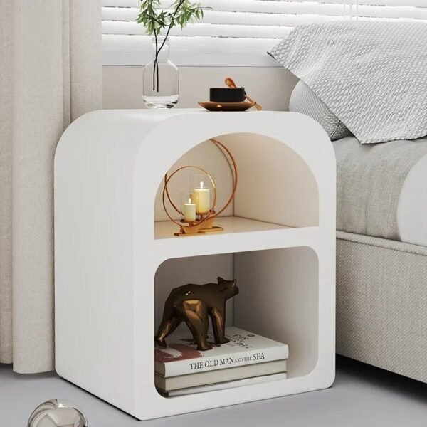 New Two-Layer Bedside Cabinet Compact Sofa Side Table with Storage Ideal for Bedrooms Modern Minimalist  Functional